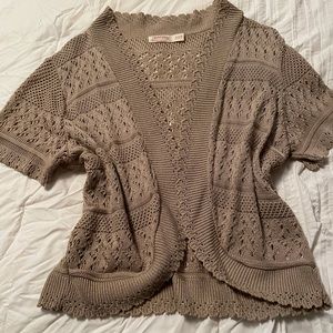 Faded Glory Crocheted Cardigan